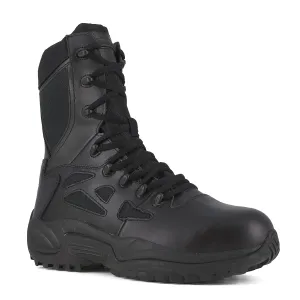 Reebok Work Men's Rb8874 Rapid Response Rb Composite Toe 8" Stealthtactical Boot with Side Zipper Black Military & Tactical, 7 W US