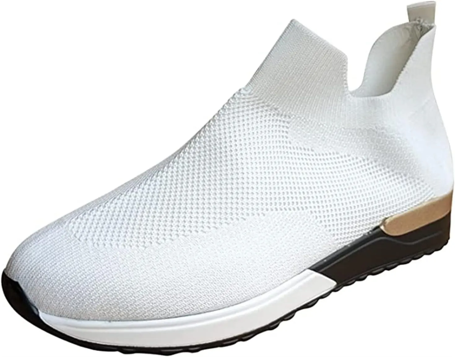 Shoes For Women Sneakers Trendy Athletic Walking Running Shoes Slip On Mesh-Comfortable Athletic Tennis Workout Sneakers