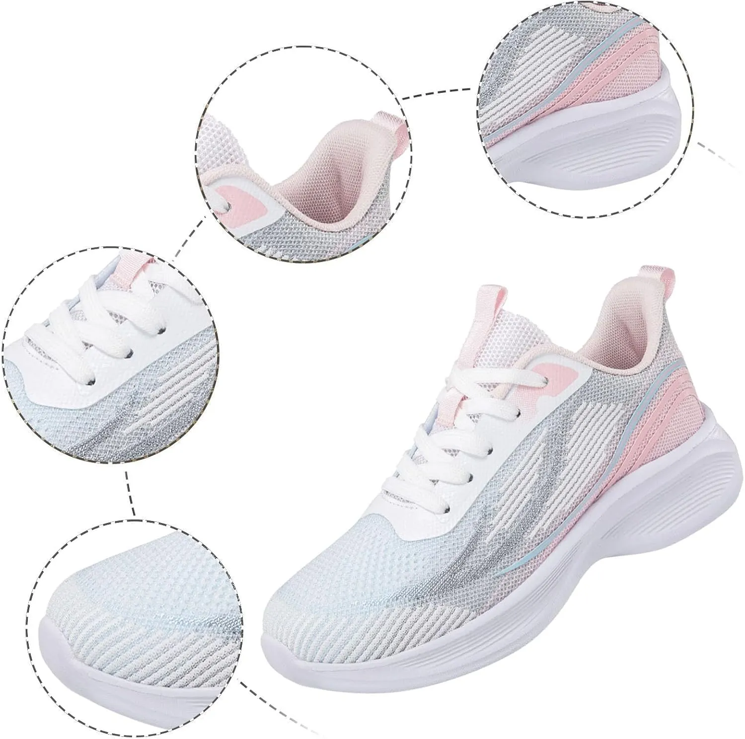 Shoes Women Dressy Sneakers for Women Non Slip Gym Workout Shoes Womens Casual Sneakers Waterproof Shoes for Women