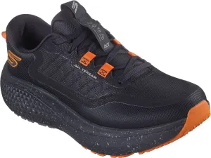 Skechers - Mens Go Run Supersonic Max A/T Sneakers, Color Black/Orange, Size: 10.5 M US