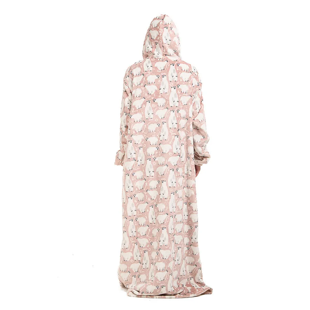 Snuggs Monk Wearable Blanket Polar Bear Cashmere