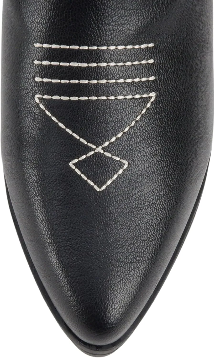 Soda BLAZING ~ Women Western Bootie Pointe Toe with Low Heel (Wide Fit Available)