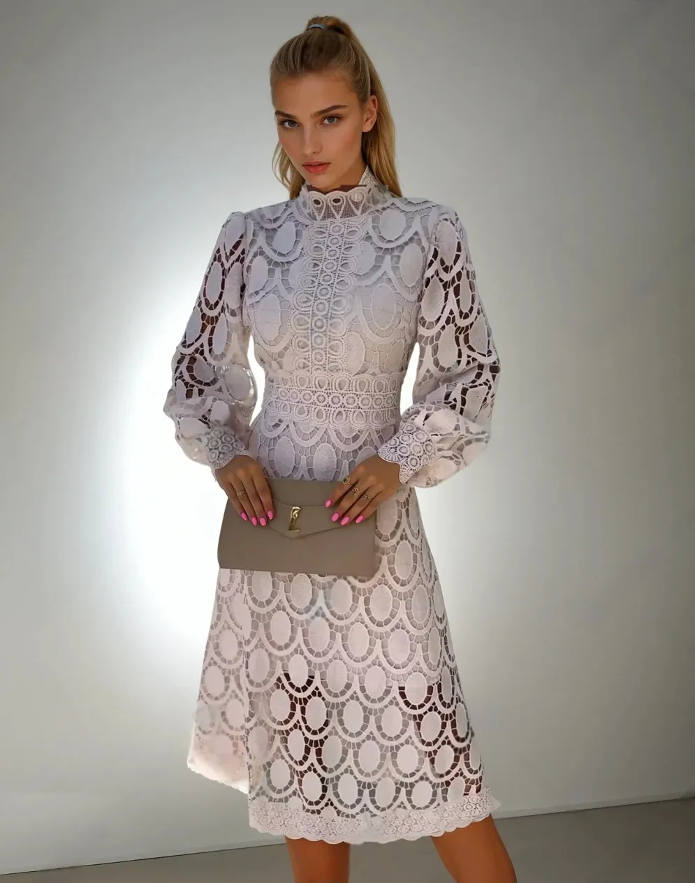 Vivienne  Long Patchwork Dress