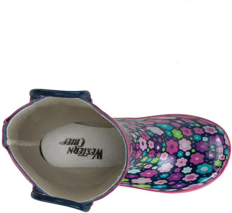 Western Chief Girl's Blossom Blast Waterproof Rain Boot
