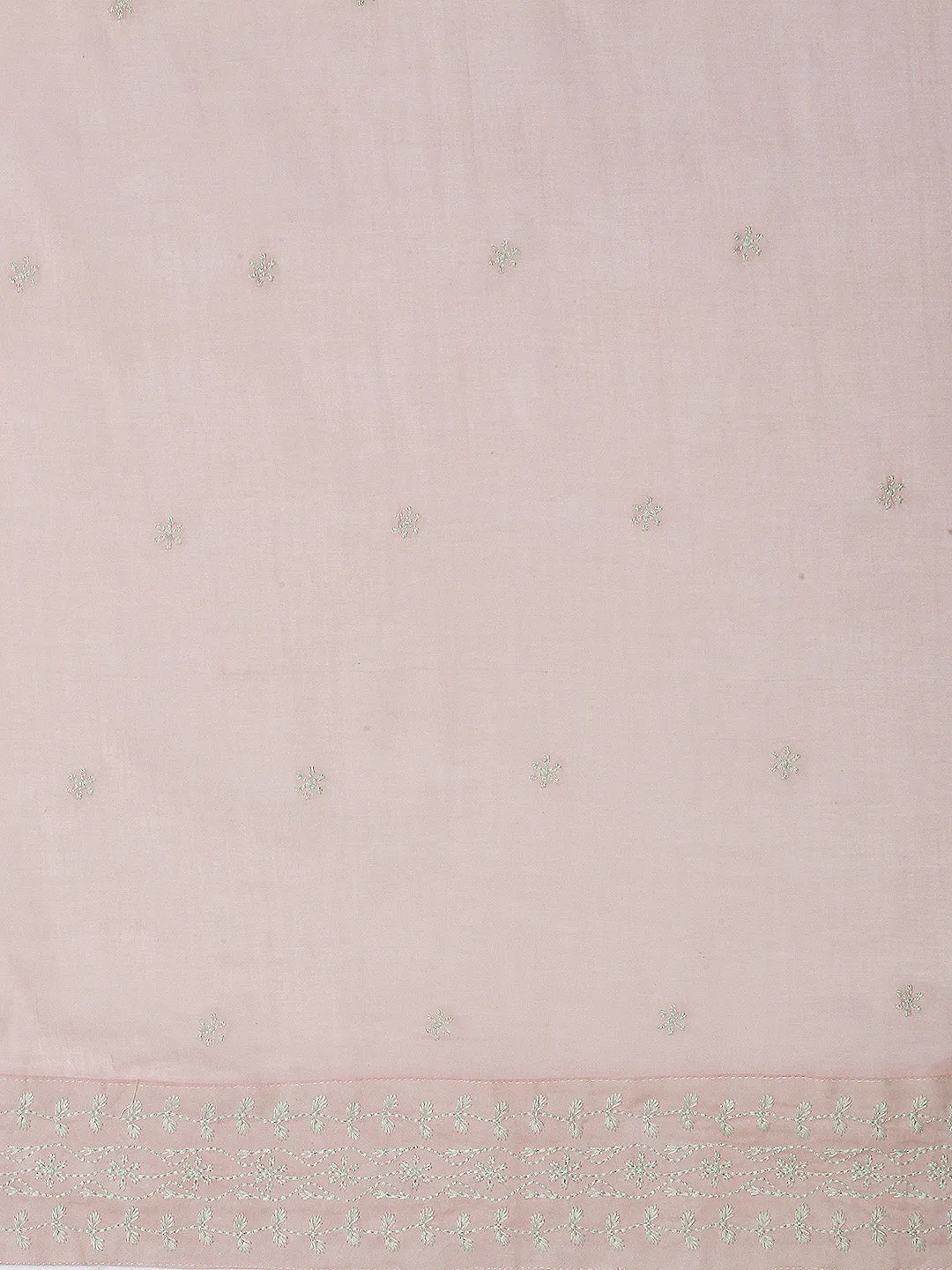 Women Green Embroidered A-Line Kurta