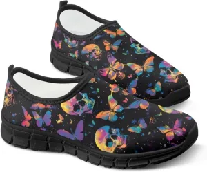 Women Slip On Sneakers Trendy Casual Shoes Womens Non Slip Walking Shoes