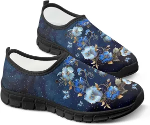 Women Slip On Sneakers Trendy Casual Shoes Womens Non Slip Walking Shoes