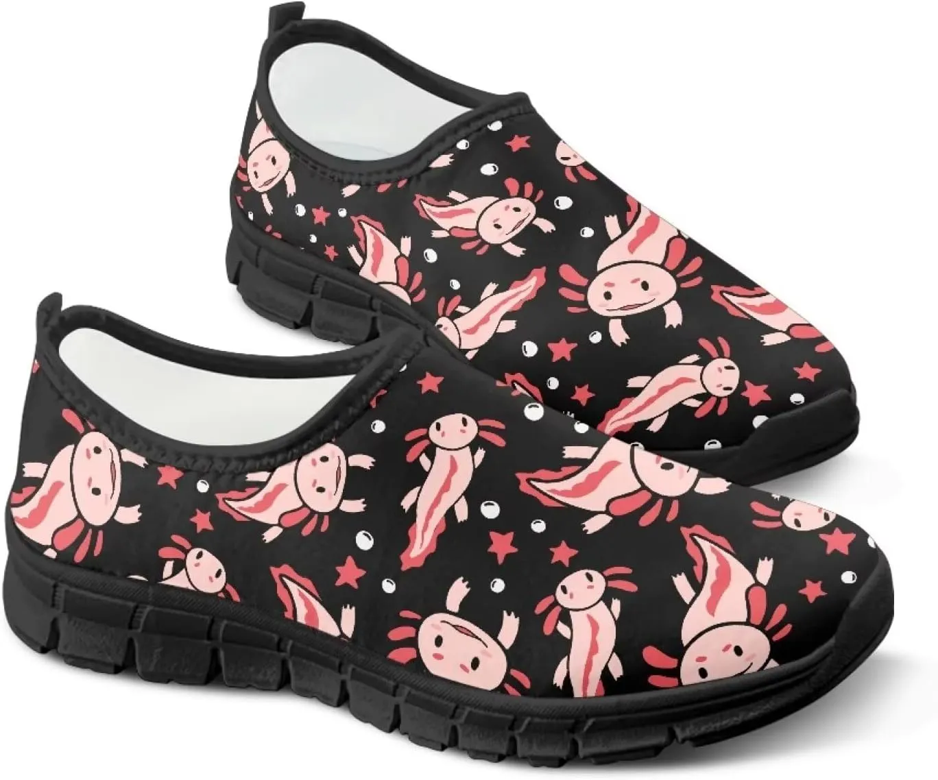 Women Slip On Sneakers Trendy Casual Shoes Womens Non Slip Walking Shoes