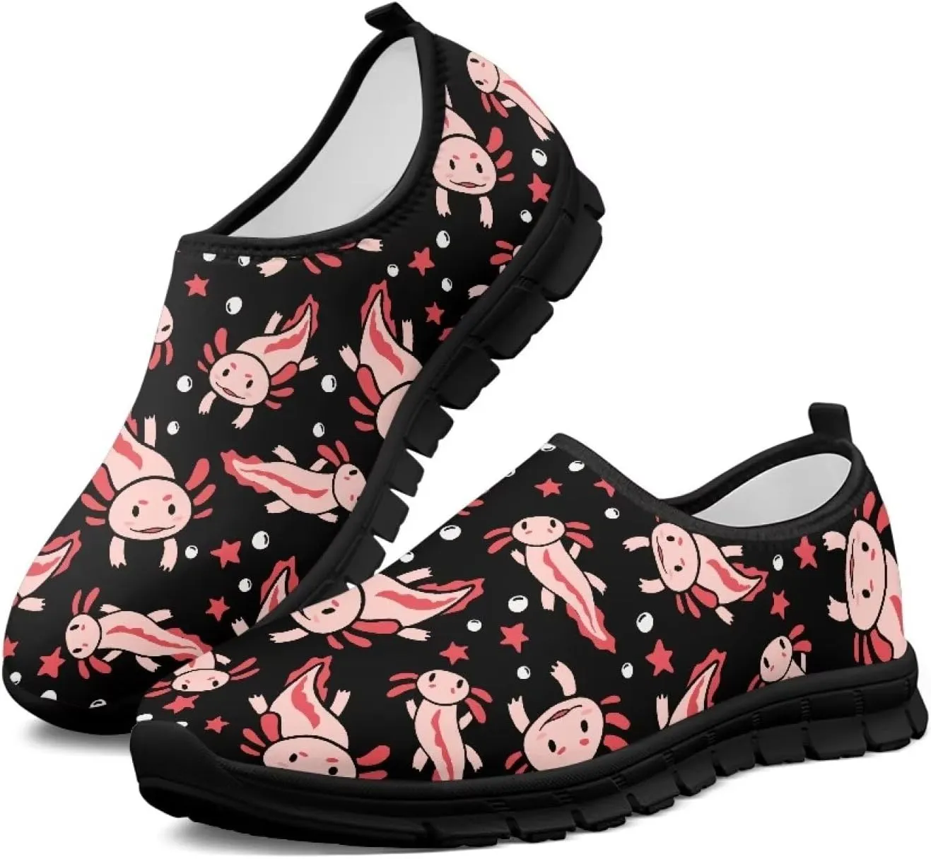 Women Slip On Sneakers Trendy Casual Shoes Womens Non Slip Walking Shoes