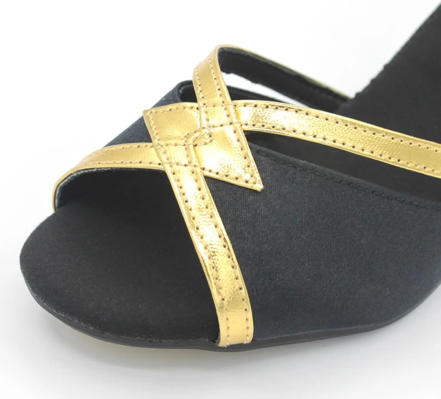 Women's Ballroom Dance Shoes Glitter Dancing Heels Salsa Latin Wedding Party Shoes