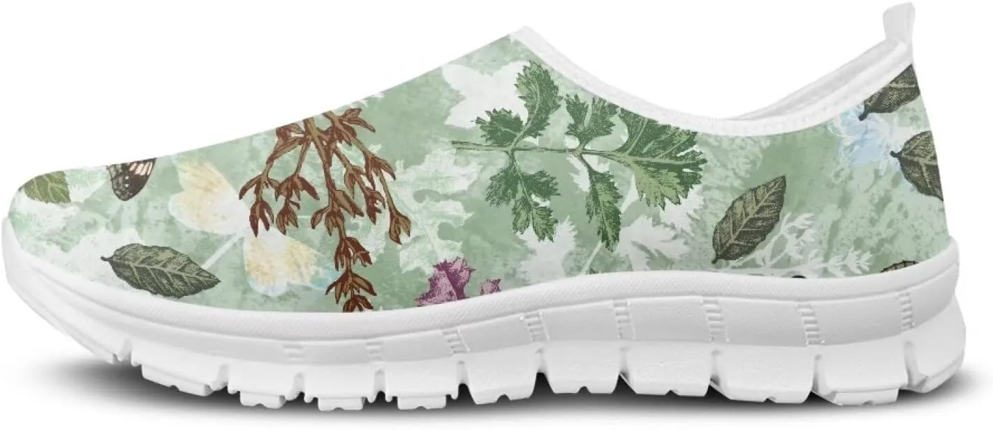 Womens Slip On Sneakers Trendy Casual Shoes for Women Non Slip Work Shoes