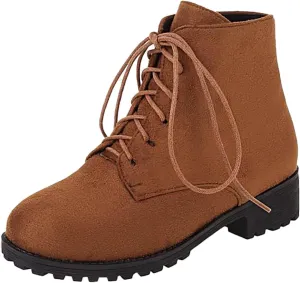 Womens Snow Boots Ankle Brown Booties with Heel Black Cowgirl Boots for Women Platform Bootie Ankle Boot Fashion Closed Head Low Heel Comfortable Pointed Toe