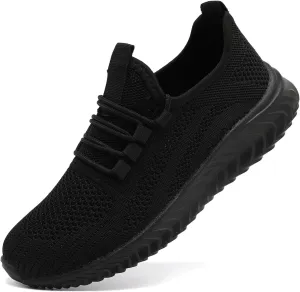 Womens Walking Shoes Casual Slip On Tennis Running Shoes Lightweight Breathable Non Slip Workout Athletic Gym Cross Training Sneakers