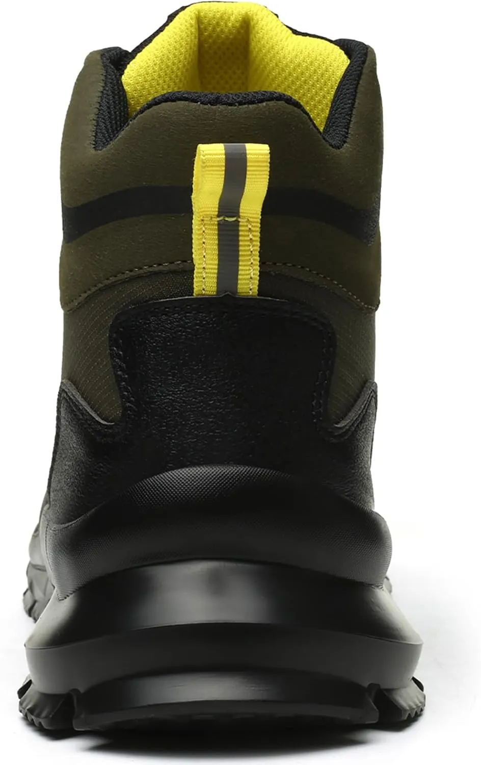 Work Safety Boots for Men and Women High Top Waterproof Lightweight Steel Toe Construction Shoes