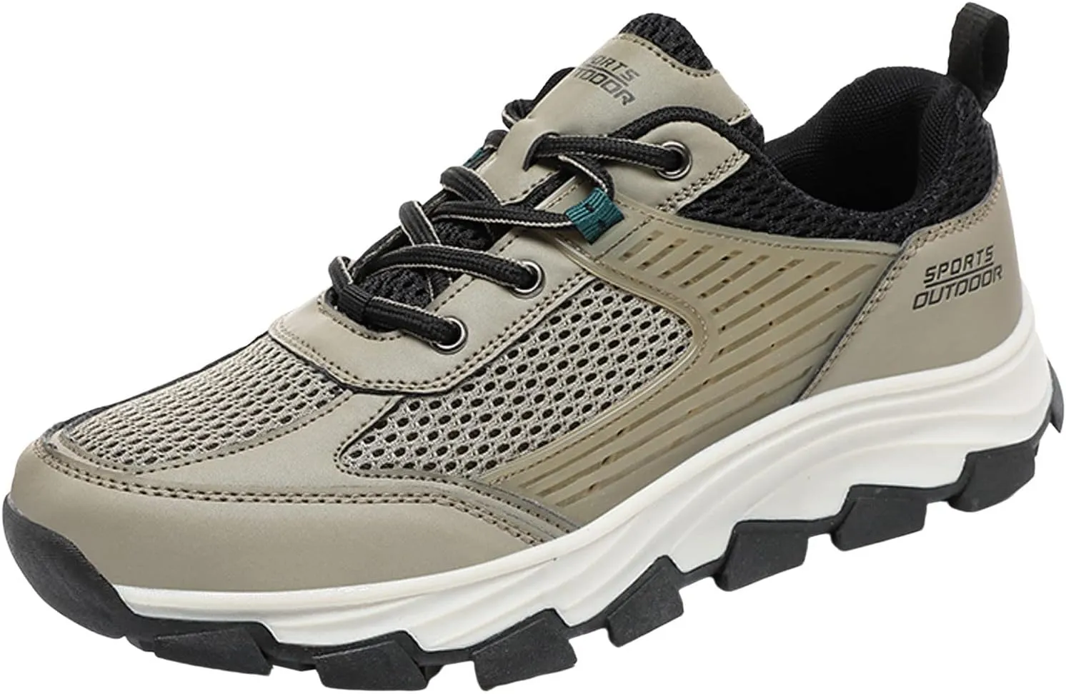 Workout Athletic Sport Shoes for Men Comfortable Breathable Stretch Canvas Slip on Sneaker Memory Foam Sneaker