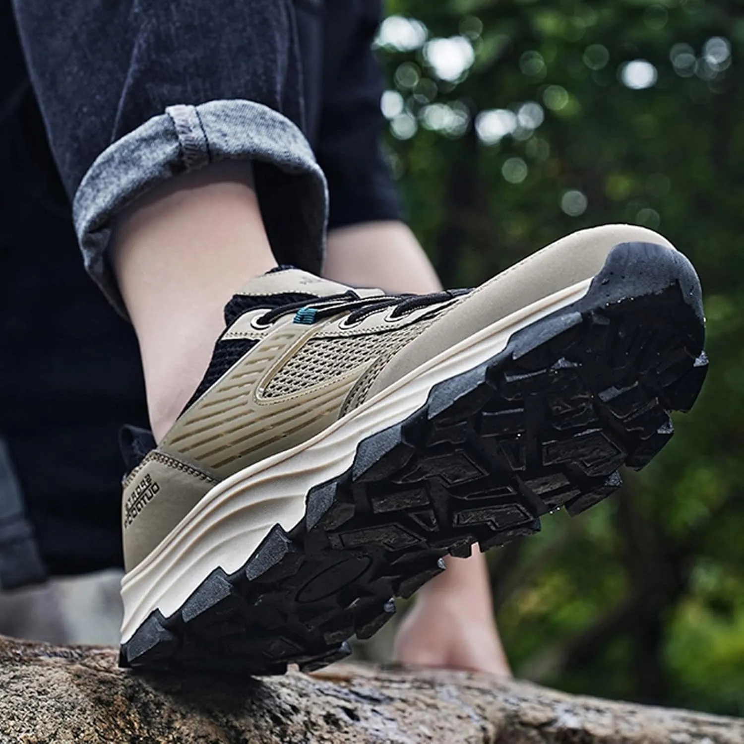 Workout Athletic Sport Shoes for Men Comfortable Breathable Stretch Canvas Slip on Sneaker Memory Foam Sneaker