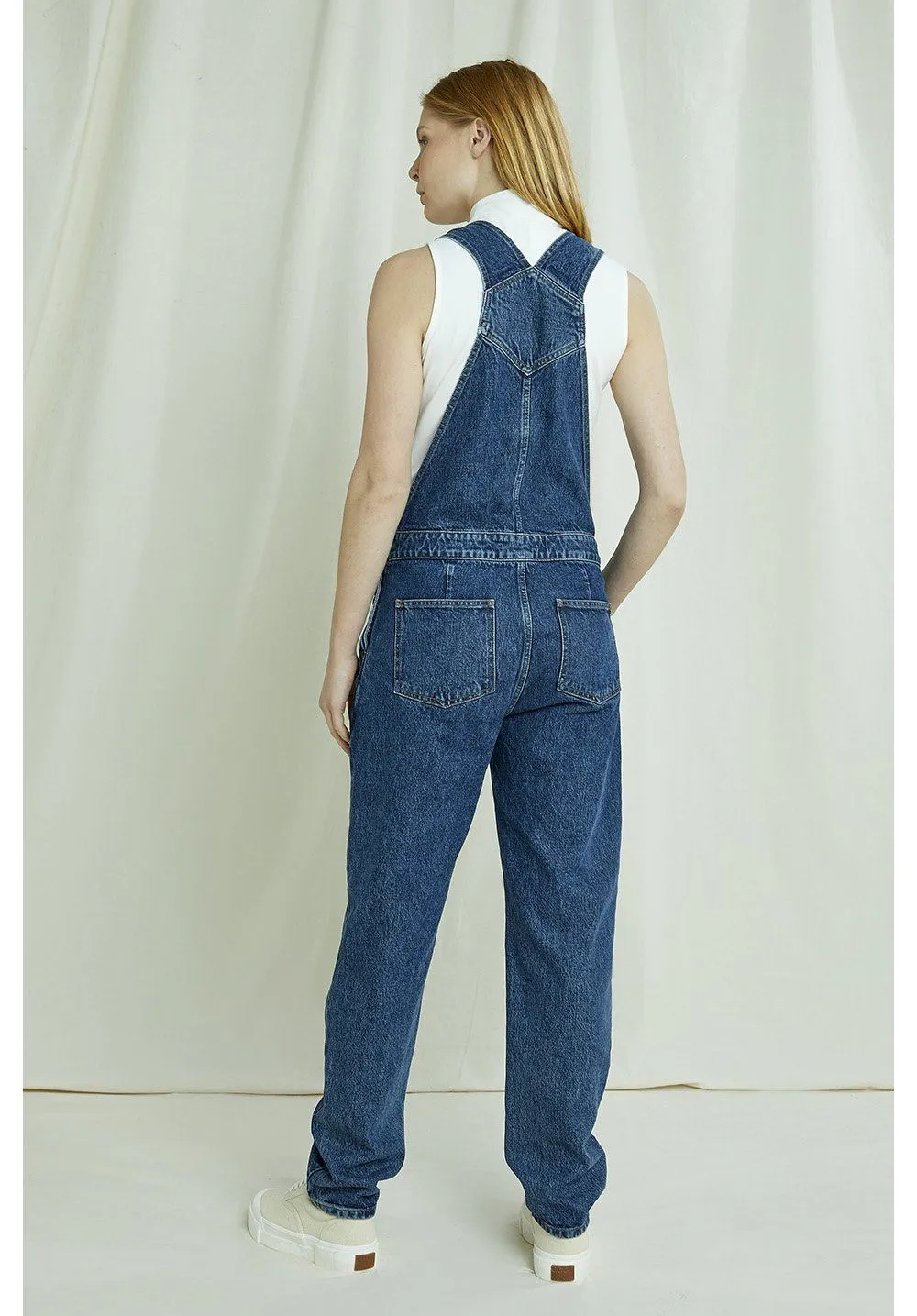 W's Brooklyn Denim Dungarees - Organic Cotton