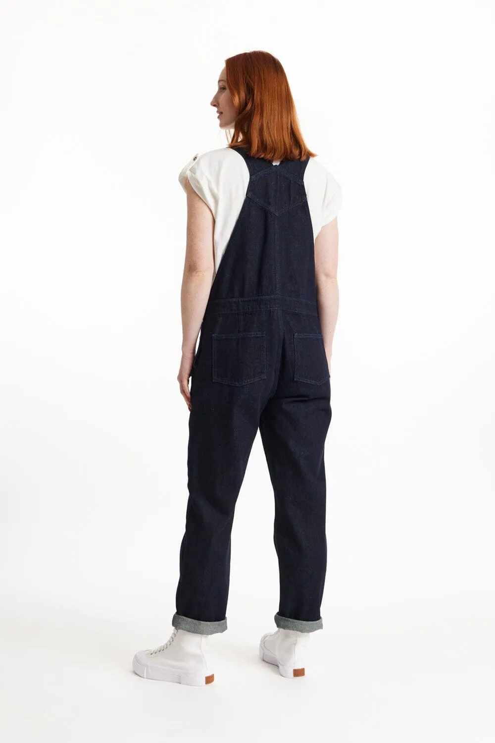 W's Brooklyn Denim Dungarees - Organic Cotton