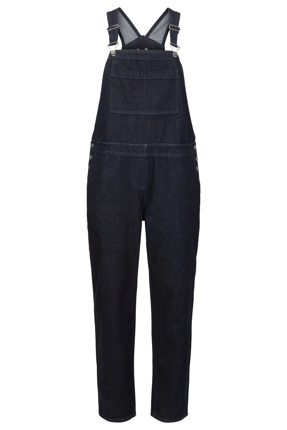 W's Brooklyn Denim Dungarees - Organic Cotton